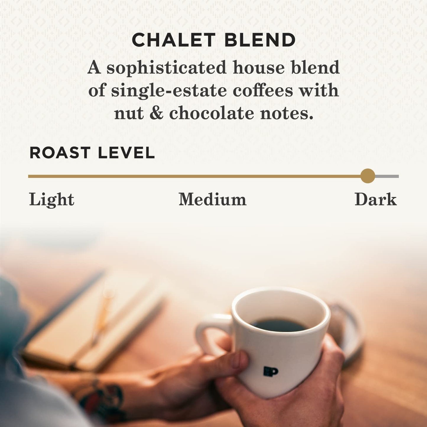 Peet's Coffee, Chalet Blend - Dark Roast Coffee - 60 K-Cup Pods for Keurig Brewers (1 Box of 60 K-Cup Pods)