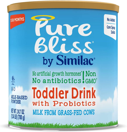 Similac Pure Bliss Infant Formula, Modeled After Breast Milk, Non-GMO, 24.7 Oz