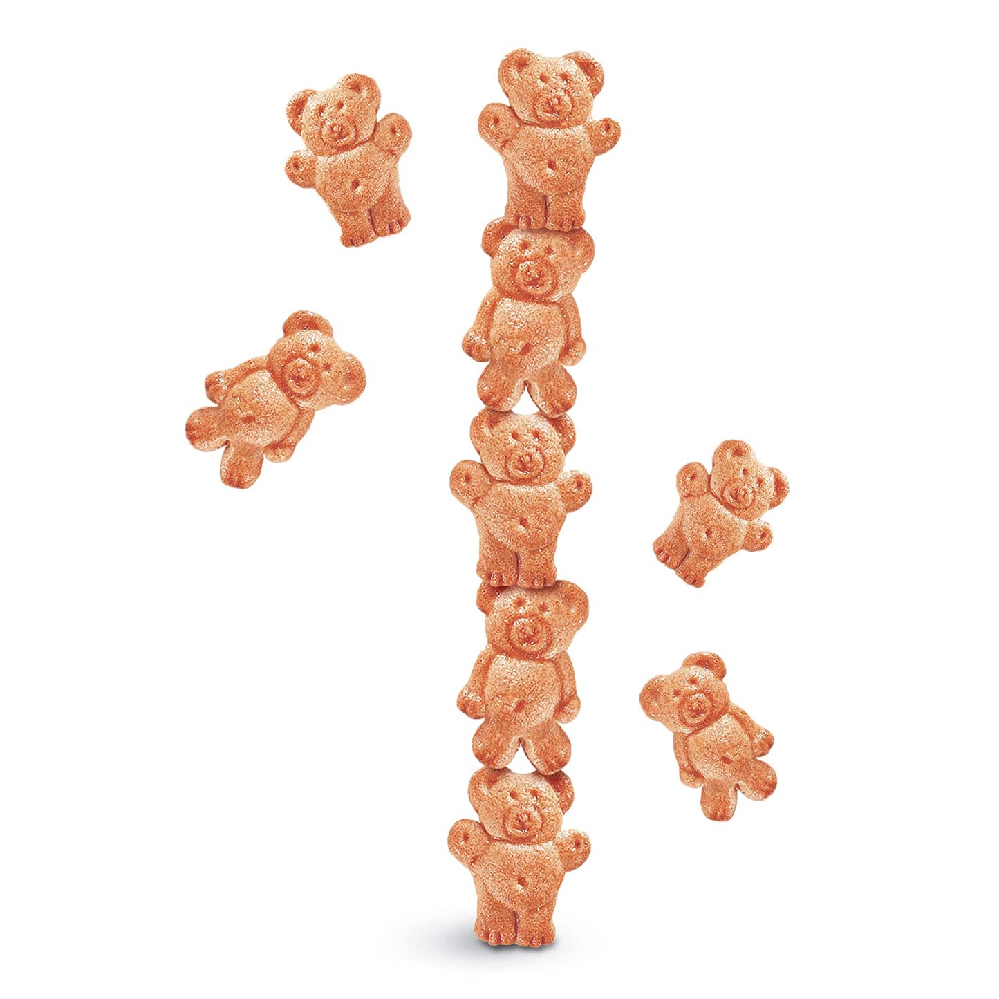 Teddy Grahams Cinnamon Graham Snacks, Big Bag, 3 Ounce (Pack of 12)