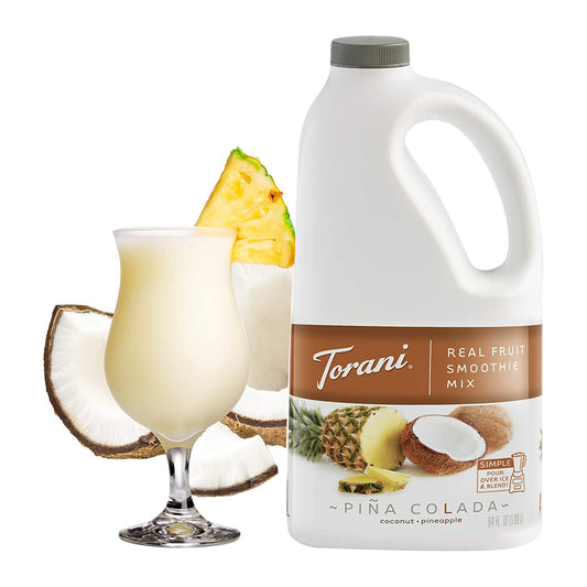 Torani Real Fruit Smoothie Mixes, Pina Colada, 64 Ounce