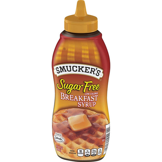 Smucker's Sugar Free Breakfast Syrup, 14.5 Ounces (Pack of 12)