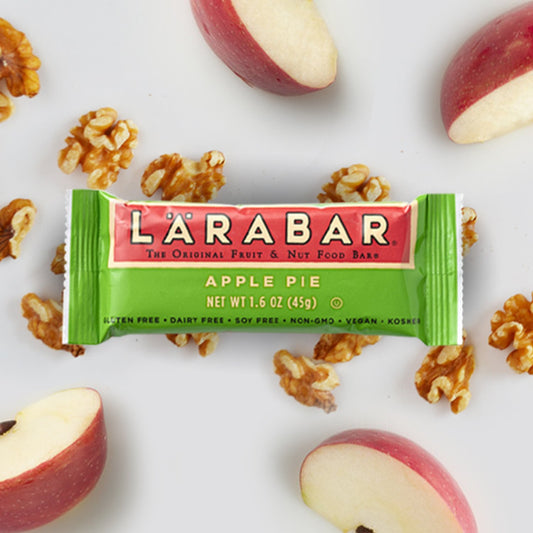 Larabar Apple Pie, Gluten Free Vegan Fruit & Nut Bar, 1.6 oz Bars, 16 Ct