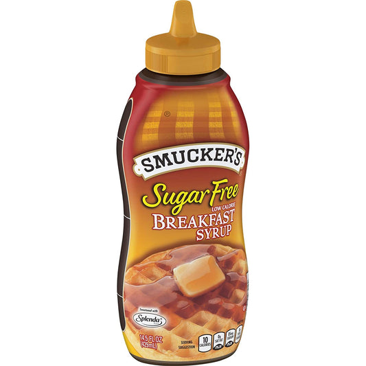 Smucker's Sugar Free Breakfast Syrup, 14.5 Ounces (Pack of 12)