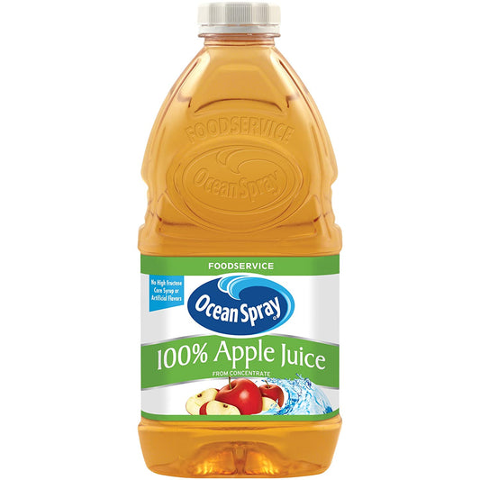 Ocean Spray 100% Apple Juice, 60 Fl Oz (Pack of 8)