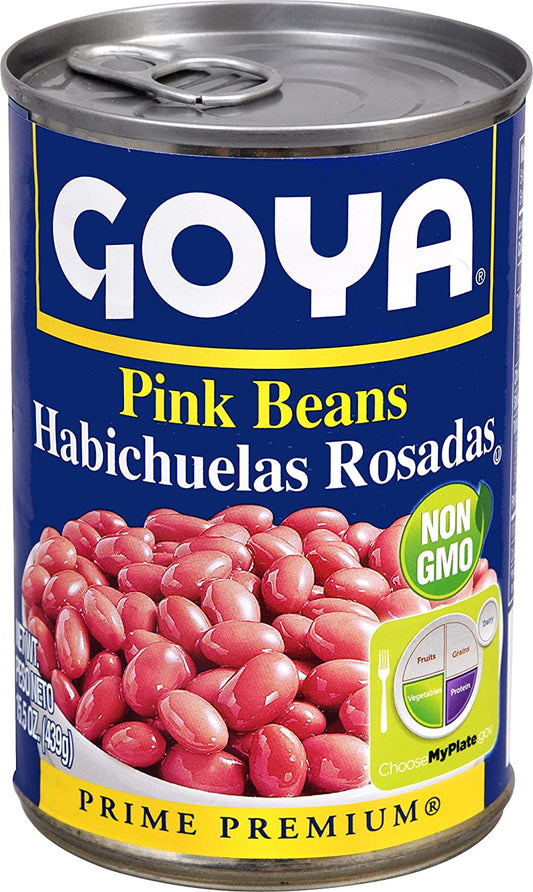 Goya Foods Pink Beans, 15.5 Ounce (Pack of 24), (2406)