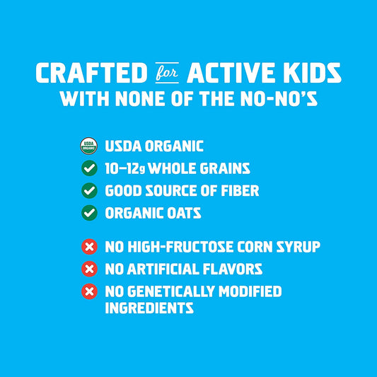 CLIF KID ZBAR - Organic Granola Bars - Value Pack - Non-GMO - Organic -Lunch Box Snacks