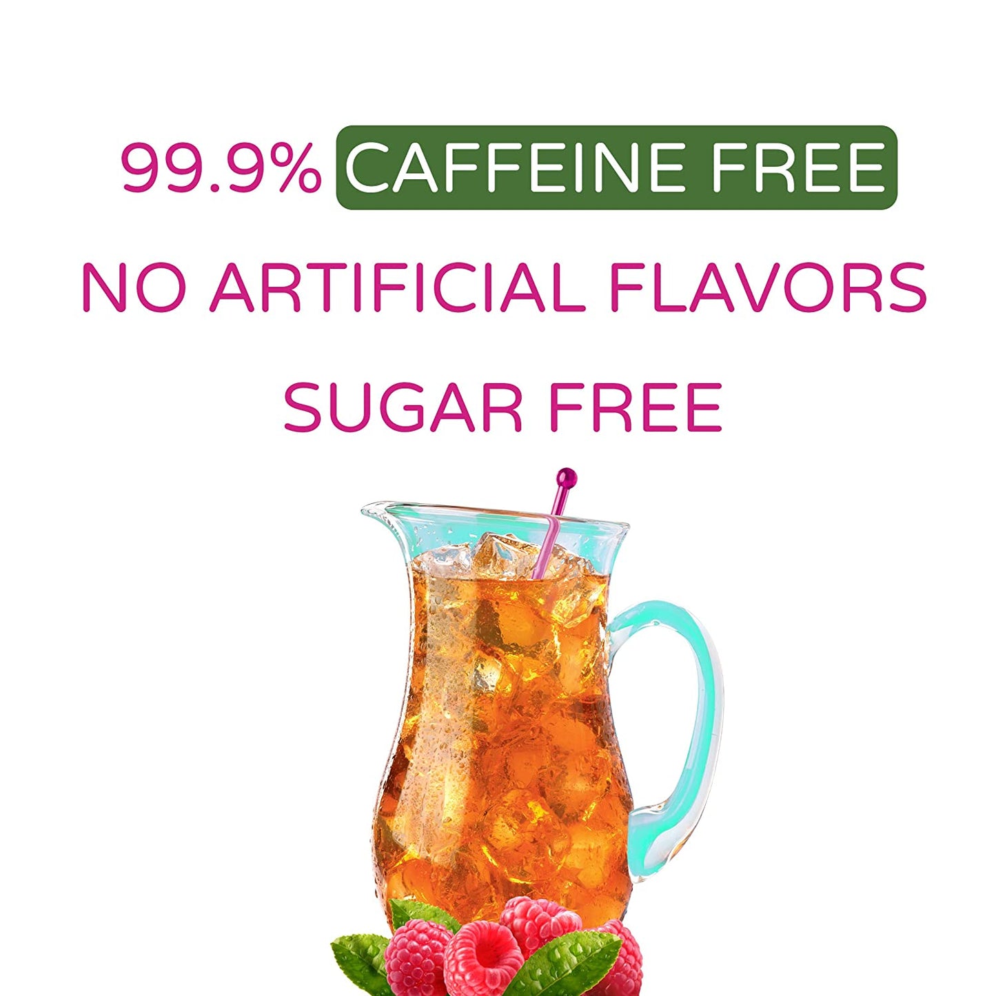 Crystal Light Raspberry Iced Tea Drink Mix (72 Pitcher Packets, 12 Packs of 6)