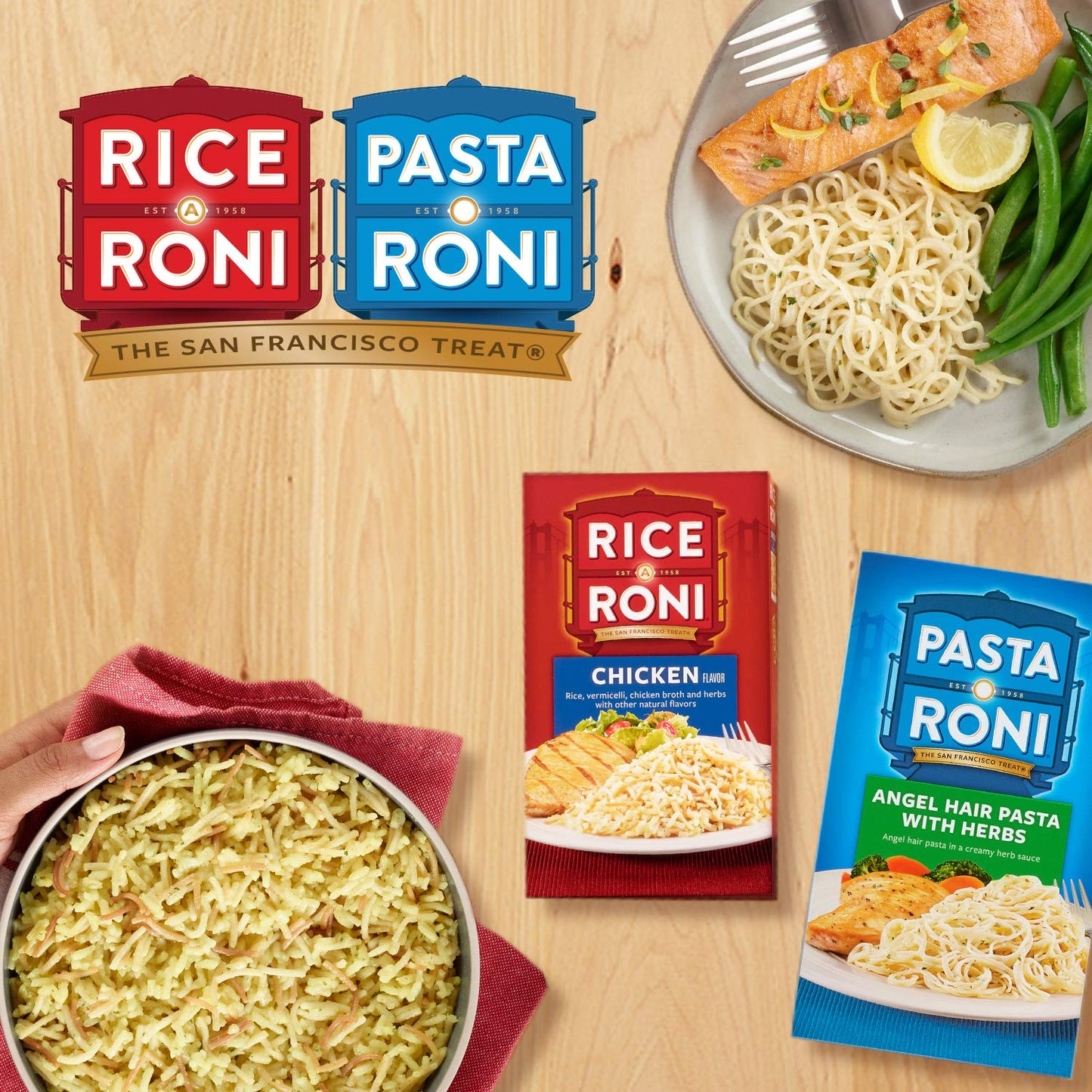 Rice-A-Roni Chicken & Garlic, 5.9-Ounce Boxes (Pack of 12)