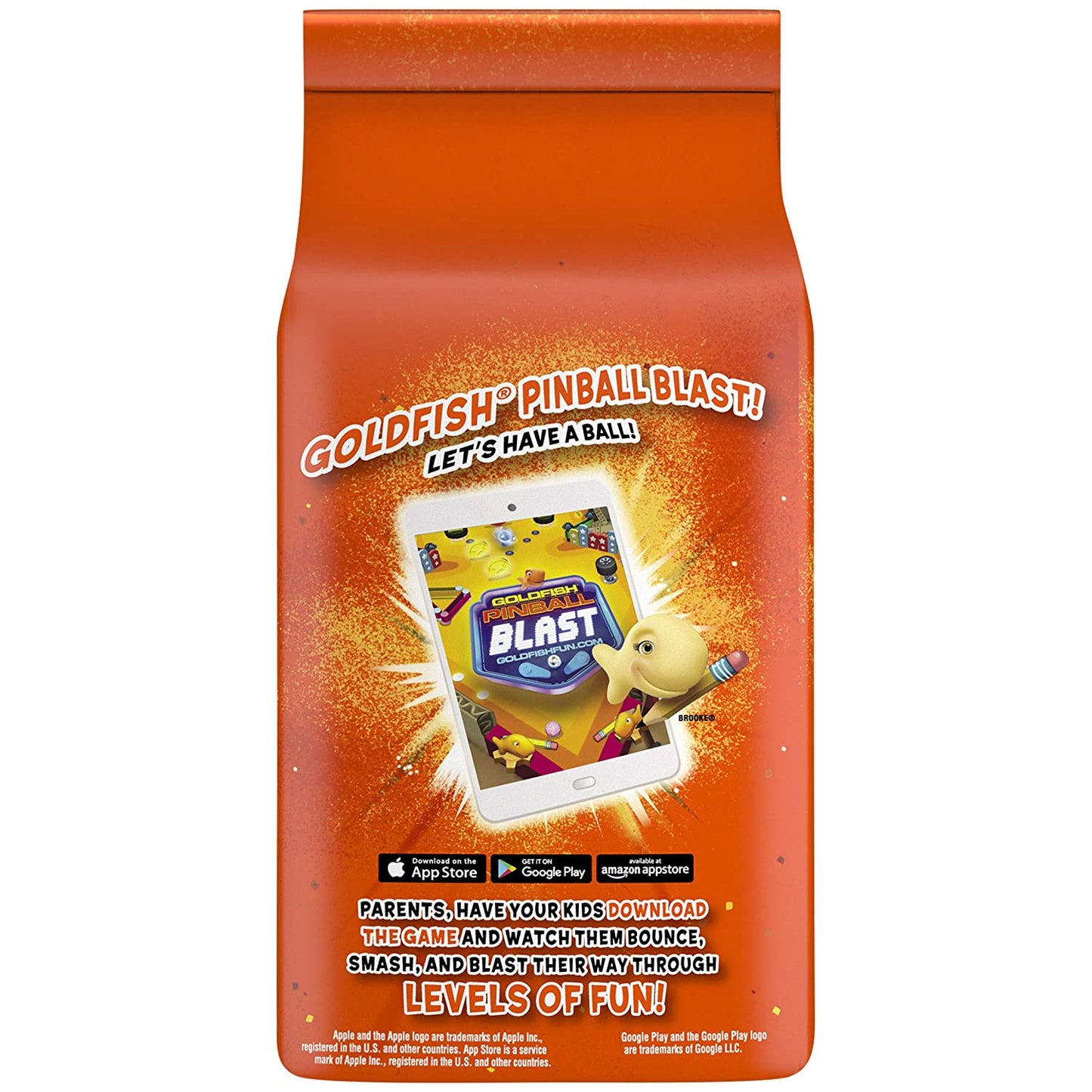 Goldfish Flavor Blasted Xtra Cheddar Crackers, Snack Crackers, 6.6 oz bag (Pack of 6)