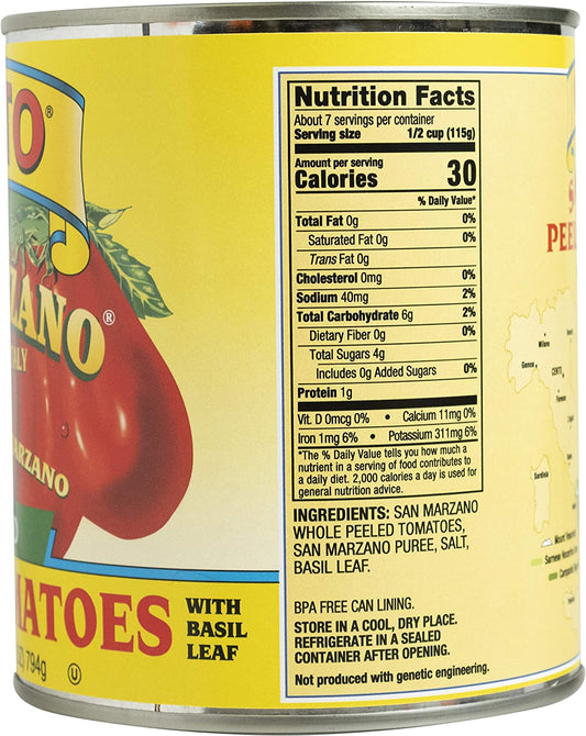 Cento San Marzano Peeled Tomatoes, 28 oz