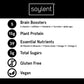 Soylent Complete Energy Gluten-Free Vegan Protein Nootropics Shake, Chocolate, 11 Oz, 12 Pack