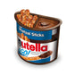 Nutella and Go Snack Packs, Chocolate Hazelnut Spread with Pretzel Sticks, Perfect Valentine's Day Gifts and Bulk Snacks for Kids' Lunch Boxes, 1.9 oz, Pack of 12