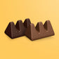 Toblerone Tiny Swiss Chocolate Candy Bars with Honey & Almond Nougat, Dark Chocolate, Milk Chocolate, 125 Ct Gift Bag