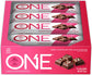 ONE 1 Protein Bars, Dark Chocolate Sea Salt, No Gluten, 20g Protein & only 1g Sugar, Guilt-Free Snacking for Diets, 2.12 Oz, 12 Count