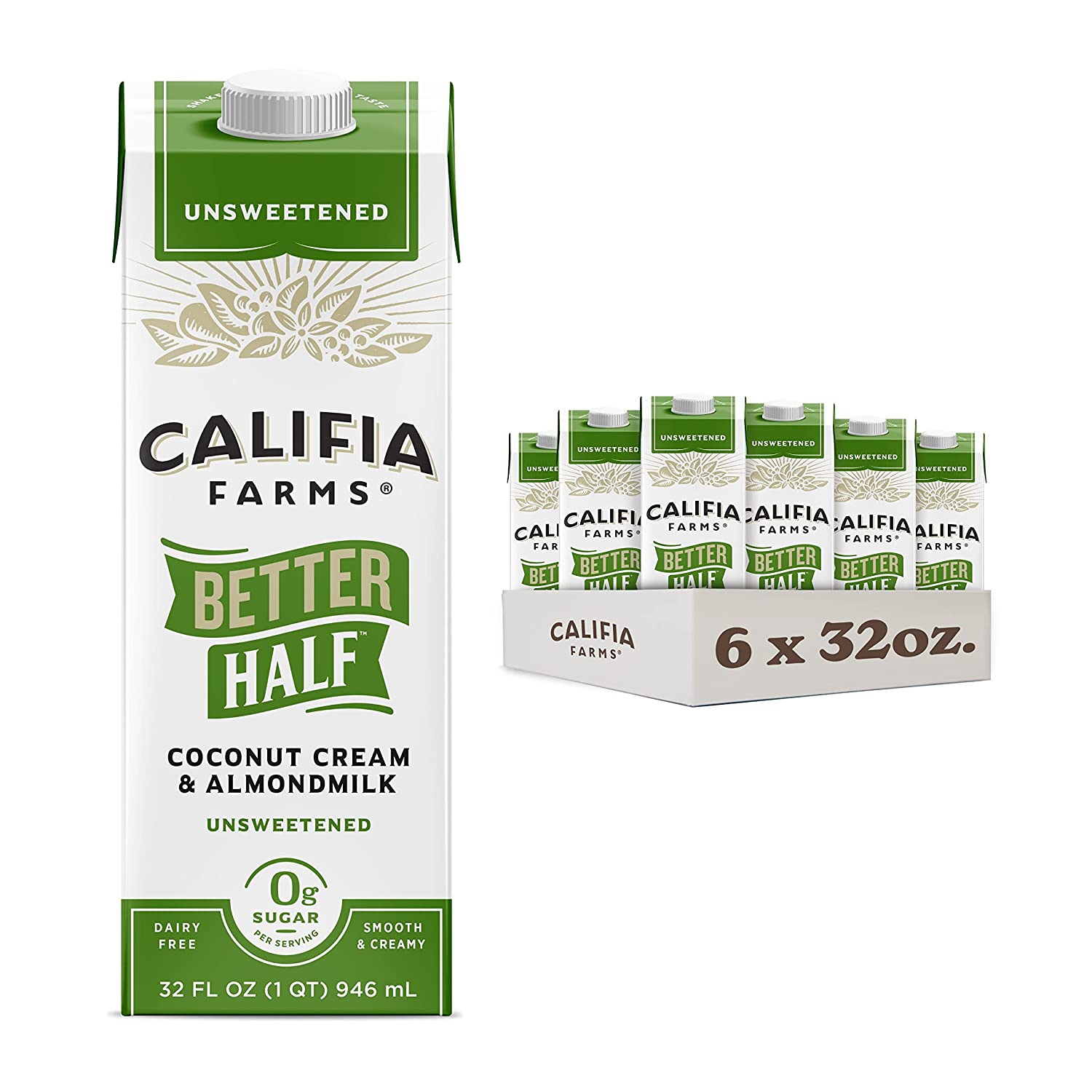 Half & Half Oat and Coconut Creamer