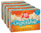 JOLLY TIME Crispy N' White Tender Natural Microwave Popcorn, Low Calorie Gluten Free, 4 Pack 3 Count Boxes (Natural Crispy 'N White)