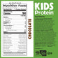 Orgain Organic Kids Protein Nutritional Shake, Chocolate - 8g of Protein, 22 Vitamins & Minerals, Fruits & Vegetables, Gluten Free, Soy Free, Non-GMO, 8.25 Oz, 12 Ct (Packaging May Vary)