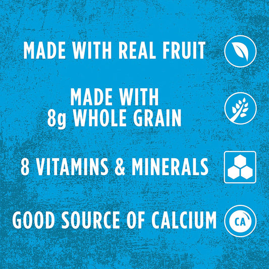Nutri-Grain Soft Baked Breakfast Bars, Kids Snacks, Bulk Pantry Staples, Apple Cinnamon, 62.4oz Case (48 Bars)