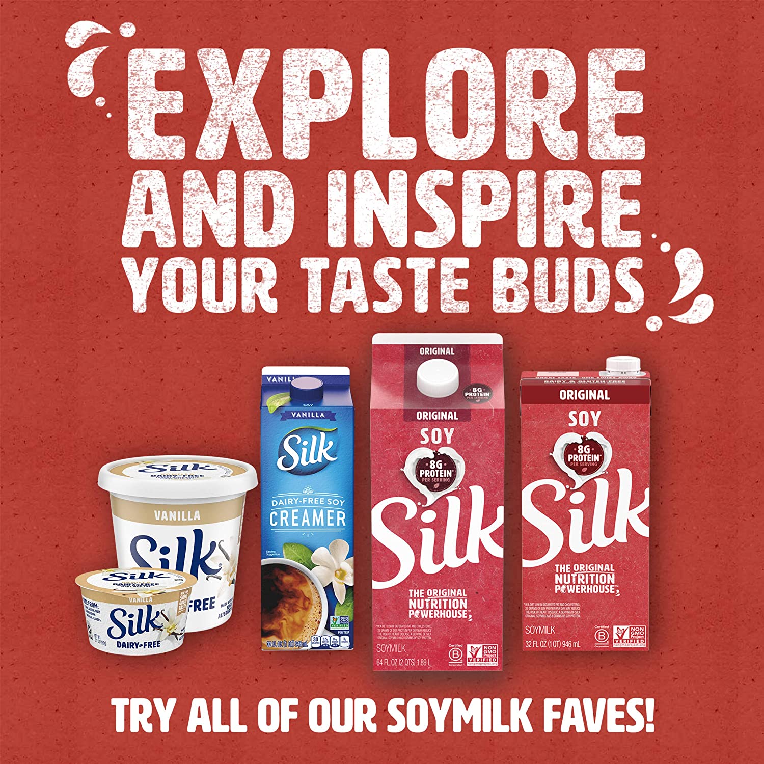 Silk Shelf-Stable Soy Milk, Original, Dairy-Free, Vegan, Non-GMO Proje –  Pete's Grocery & Gourmet