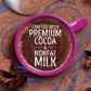 Swiss Miss Indulgent Collection Dark Chocolate Hot Cocoa Mix, 8-Count 10 oz. (Pack of 12)